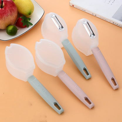 Handle Fruit Peeler Stainless Steel Kitchen Gadgets Kitchen DealSniper.net