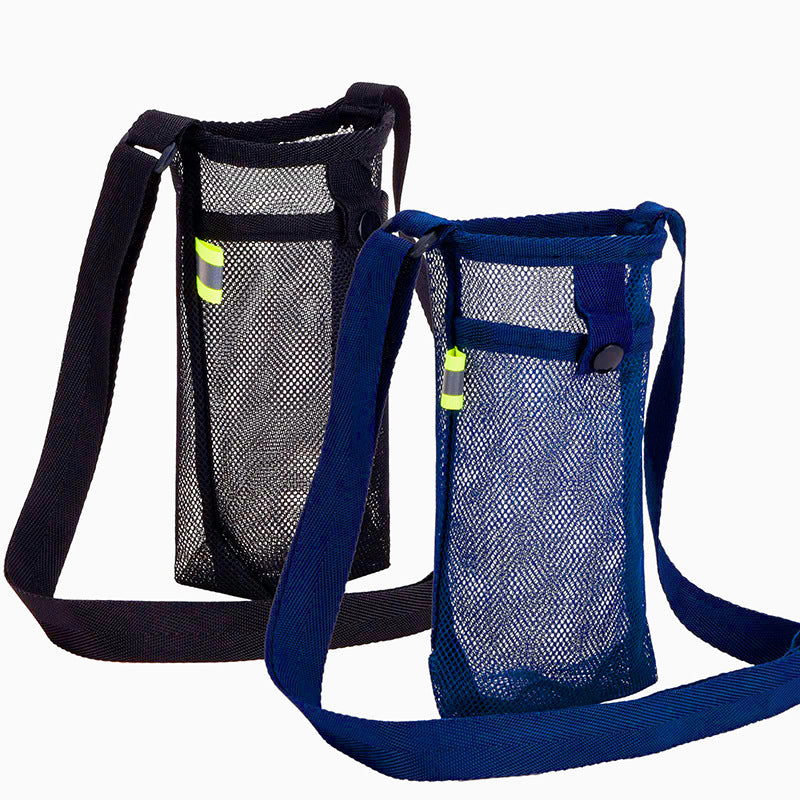 Water Bottle Holder Water Bottle Carrier With Adjustable Shoulder Strap Sports Gym From House