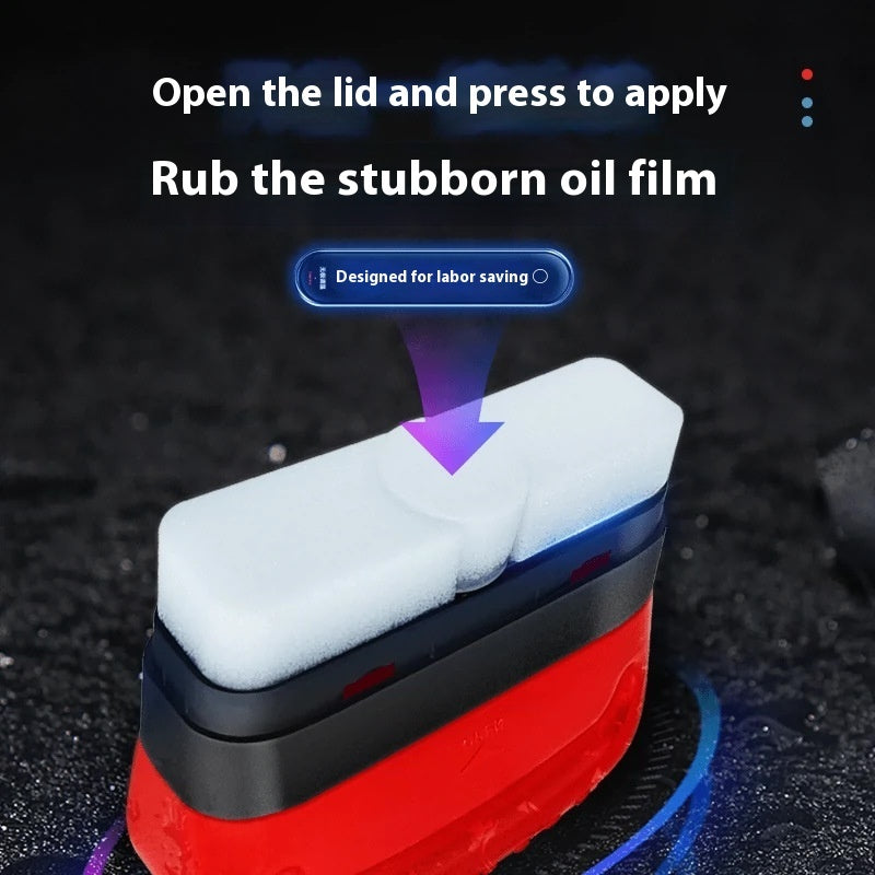 Automotive Oil Film Cleaning Brush Windshield Car Glass Vehicle Gym From House