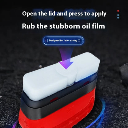 Automotive Oil Film Cleaning Brush Windshield Car Glass Vehicle Gym From House