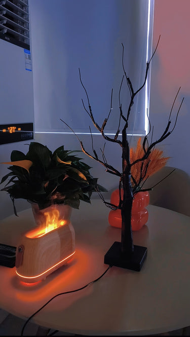 USB Birch Light Home Decor Gym From House