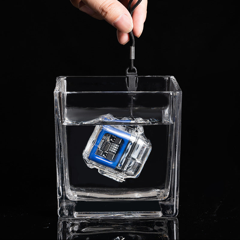USB Lighter Windproof Double ArcLighter Gadgets Gym From House