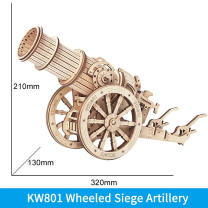 Robotime ROKR Siege Heavy Ballista 3D Wooden Puzzle War Game Kids DealSniper.net KW801