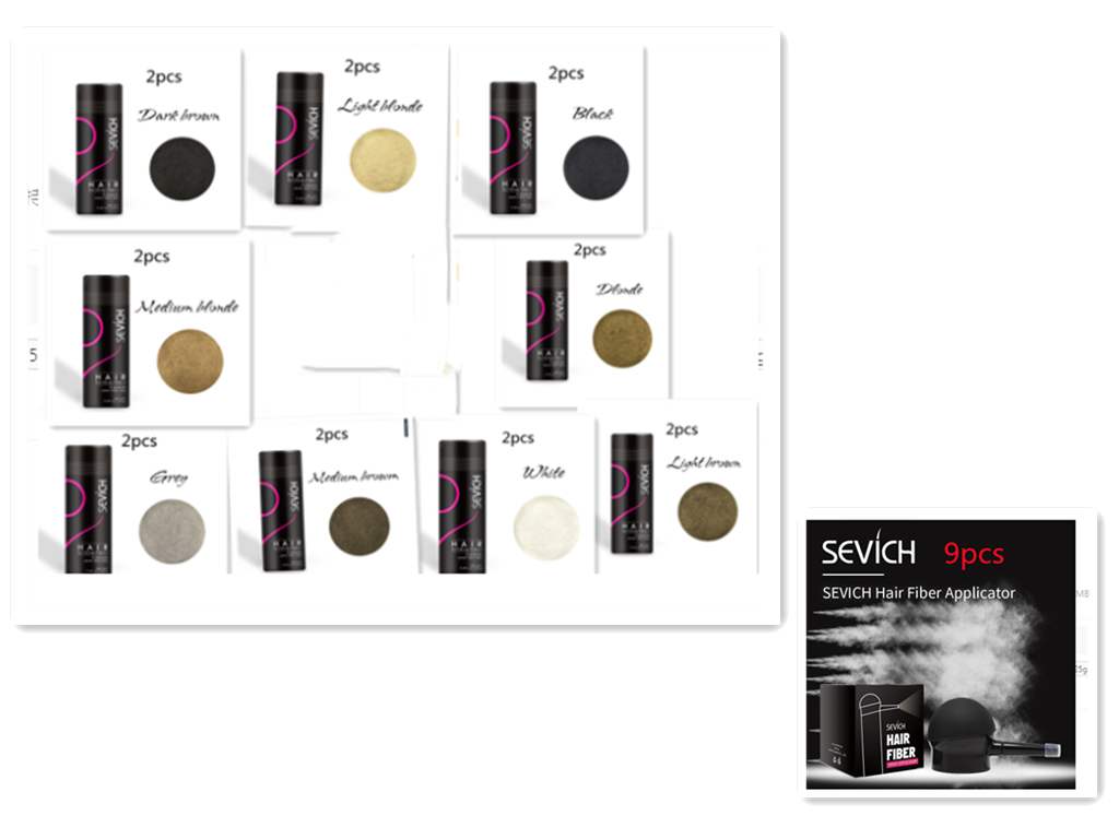 Hair Building Fibers Keratin Thicker Anti Hair Loss Products Concealer Beauty dealsniper-net 2style