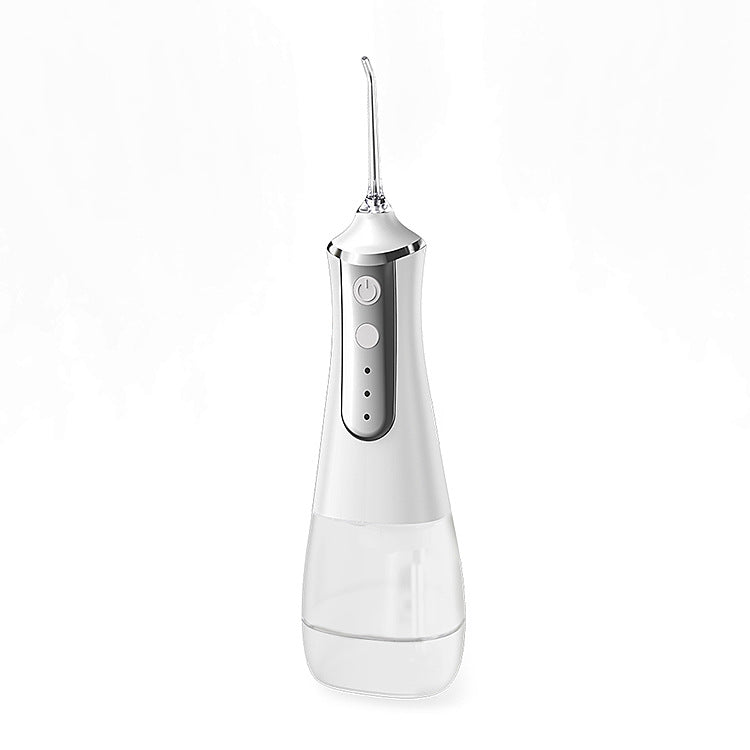 Portable Dental Water Flosser Jet 350ml Health dealsniper-net White