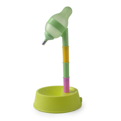 Automatic Pet Water Dispenser Stand Feeder Bowl Pets Gym From House Green