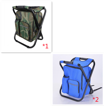 Multifunction Outdoor Folding Chair Ice Cooler Picnic Bags Camping