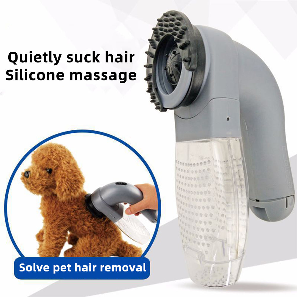 Electric Pet Hair Portable Pet Massage Cleaning Vacuum Cleaner Pets Gym From House