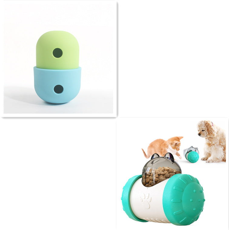 New 2 In 1 Pet Toys Products Dog Leakage Toy Ball Pets DealSniper.net