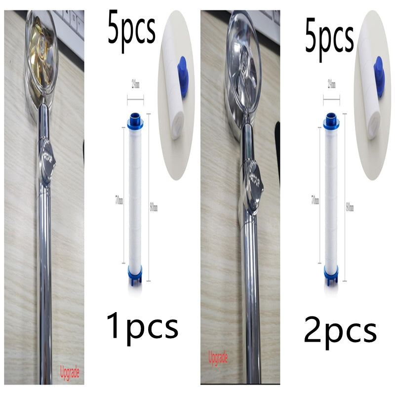 New Turbo Propeller Shower Head Water Saving High Pressure Flow