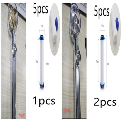 New Turbo Propeller Shower Head Water Saving High Pressure Flow