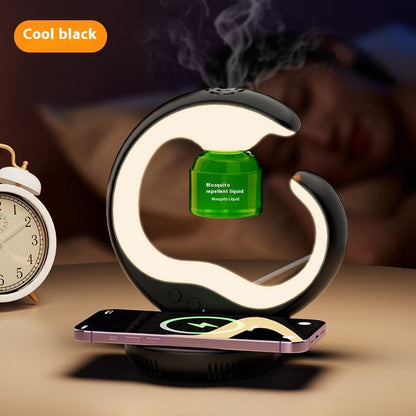 Bedroom USB Mosquito Killing Lamp Aromatherapy Small Night Lamp Home Decor DealSniper.net Black