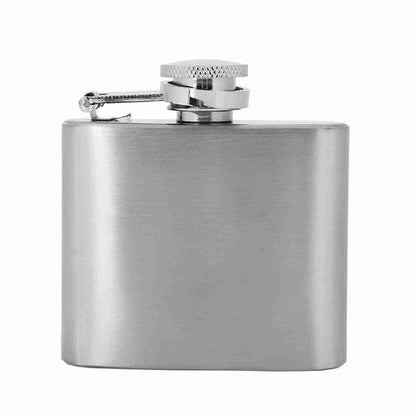Portable Stainless Steel Wine Whiskey Flask Elegant Kitchen DealSniper.net