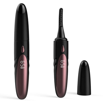 Reusable Electric Lash Curler USB Charging Heated Lash Curler Beauty DealSniper.net Black