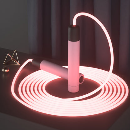 Luminous Rope Tangle-Free Rapid Speed Jumping Rope Crossfit Kids Gym From House Pink
