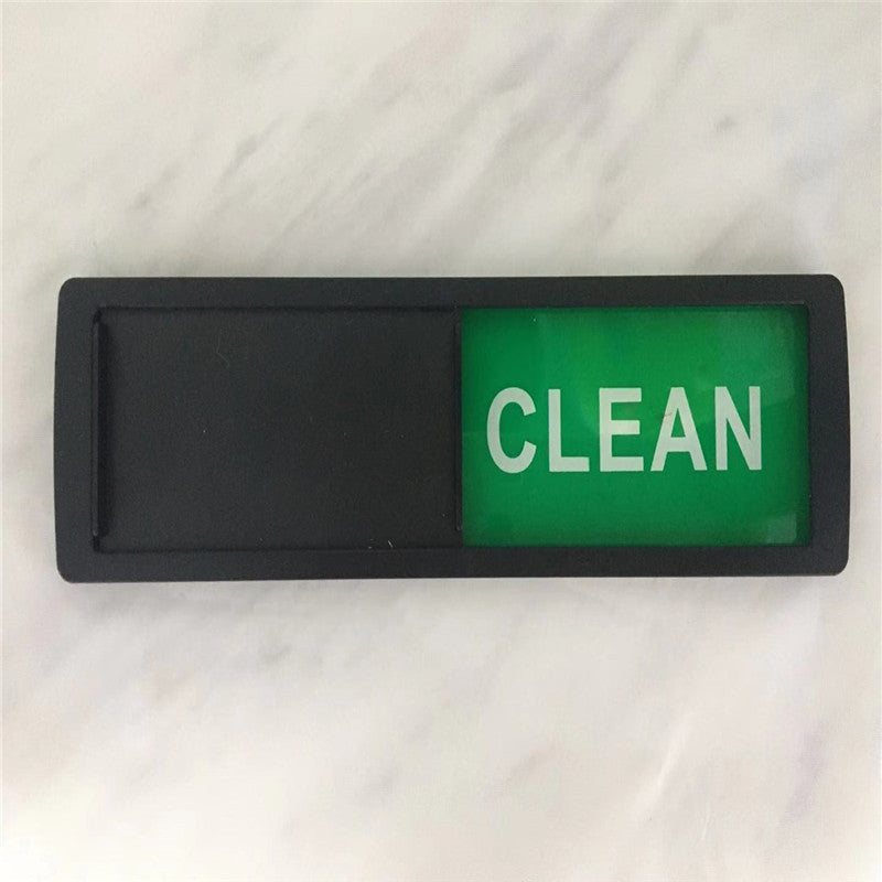 Room Cleaning Tips Cleanliness Signs Hotel Magnetic Signs House dealsniper-net Black