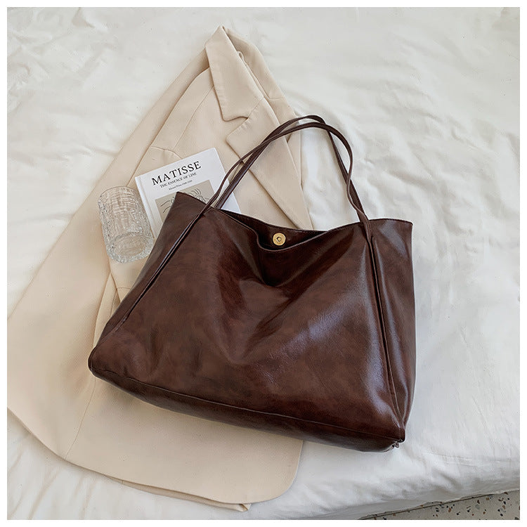 Fashion Handbag New Autumn And Winter Handbag Women DealSniper.net Brown