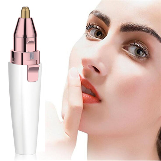 2 In 1 Electric Eyebrow Trimmer Lady Shave Beauty Gym From House