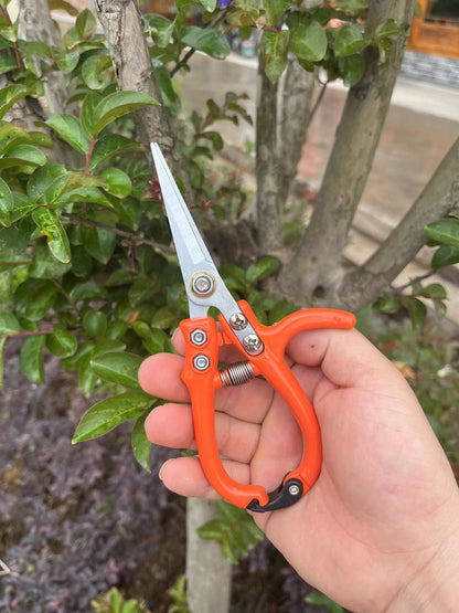 Multifunctional Garden Scissors Pruning Shears Manual With Safety Buckle