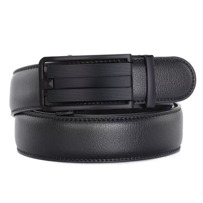 Men's Ratchet Belt Leather Mens Belt With Slide Buckle Ratchet Belts For Men USA Men dealsniper-net