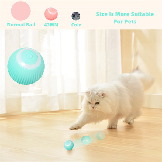 Cat Gravity Intelligent Rolling Ball Tease Toy Pet Automatic Rotating Ball