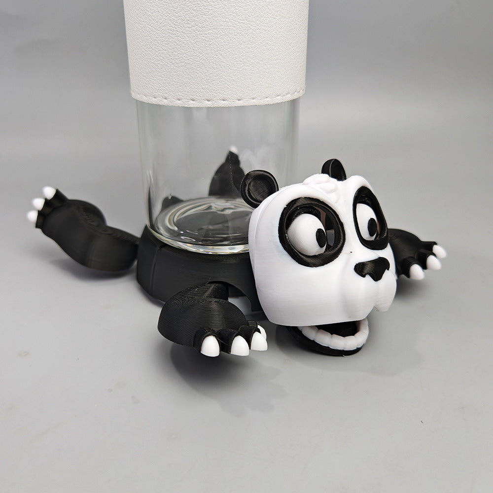 3d Printing Wang Ba Coaster Creative Funny Toy Kids DealSniper.net Panda