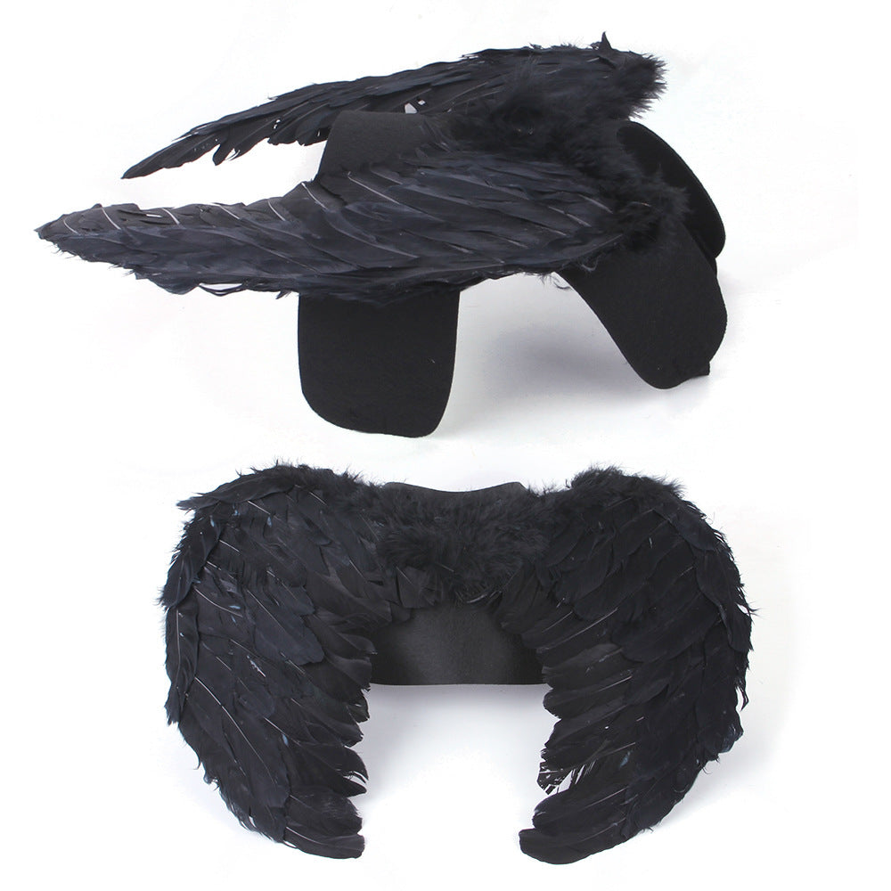 Halloween Angel Wings Pet's Chest-back Dog Pet Costume Pets dealsniper-net