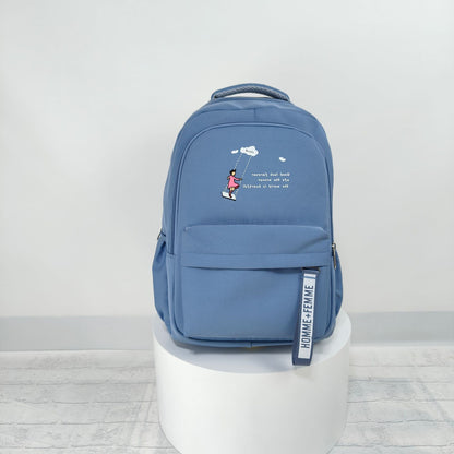 Schoolbag Fashion Casual Large Capacity Multi-functional Backpack Men DealSniper.net Blue 2style 45x30x15cM