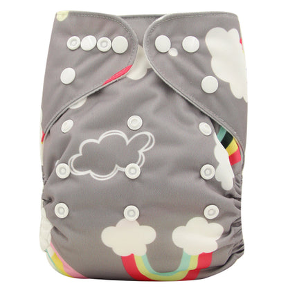Washable Baby Cloth Diaper Breathable Diaper Pants 0-3 Years Old Kids DealSniper.net OB141 One size