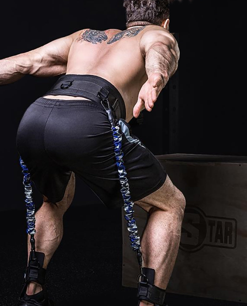 Vertical Trainer Leg Strength Resistance Bands Exercise Sports DealSniper.net