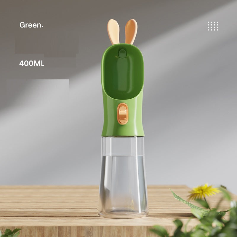 Pets Go Out Portable Feeding And Water Feeding Cup Pets DealSniper.net Green Water cup