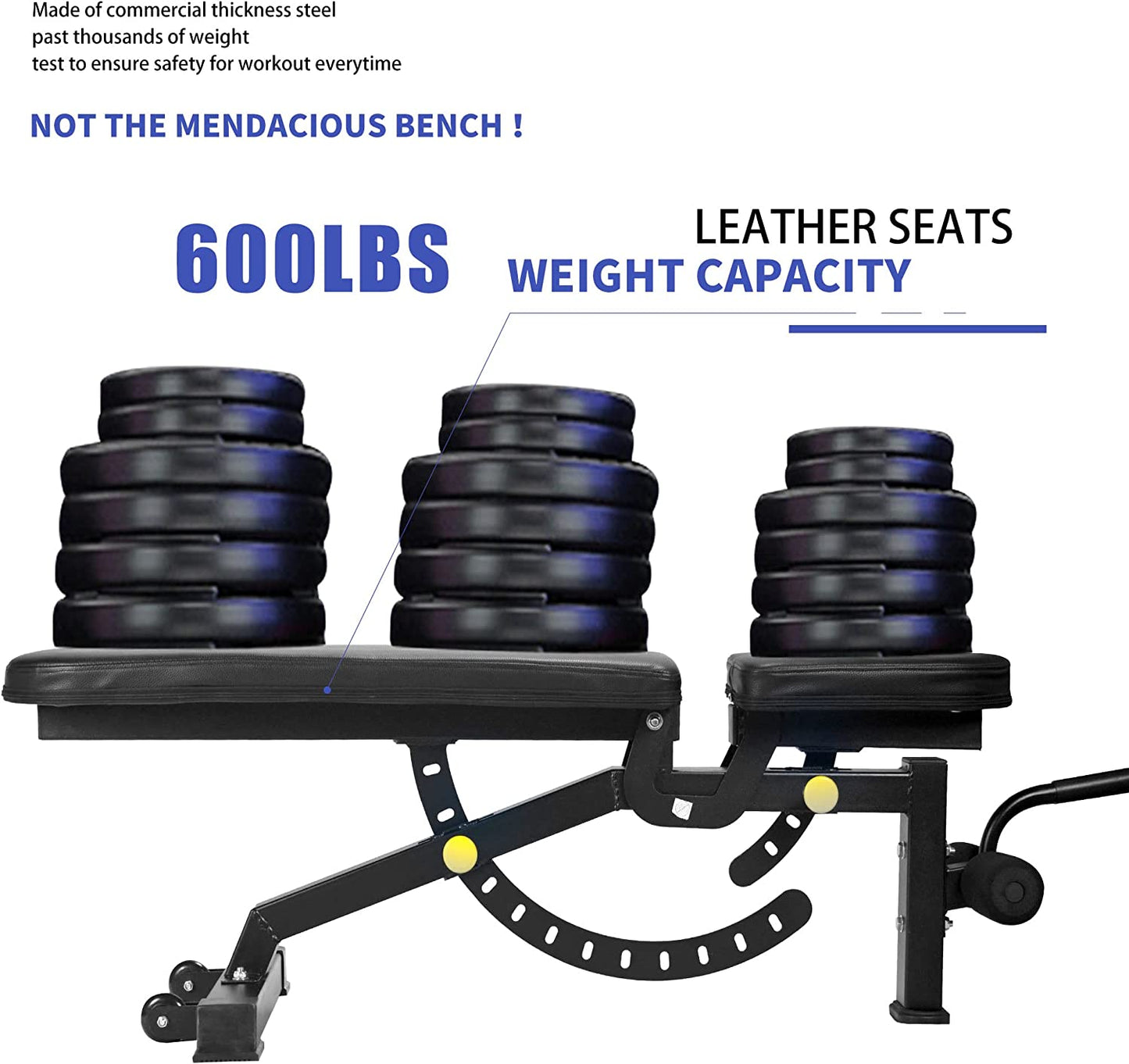 Adjustable Strength Training Bench Press Home Full Body Workout Sports Gym From House