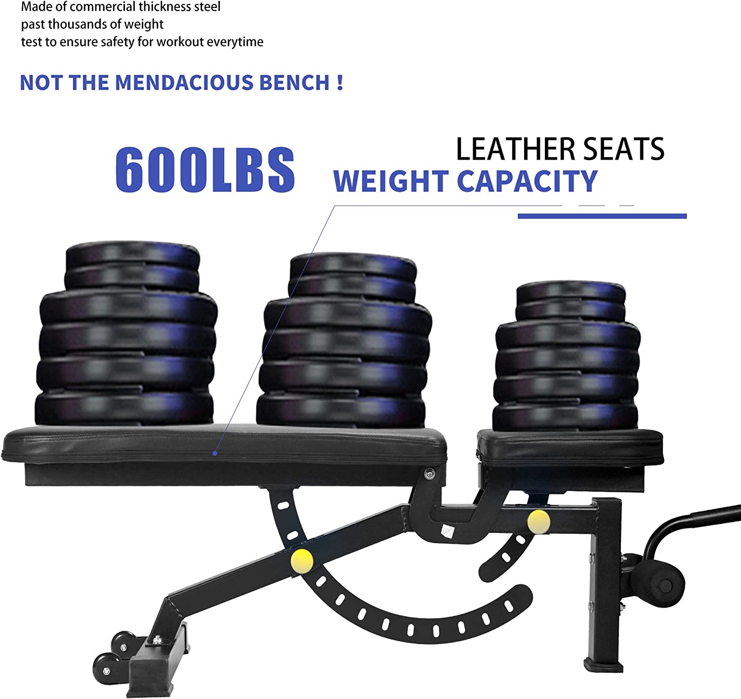 Adjustable Strength Training Bench Press Home Full Body Workout Sports Gym From House