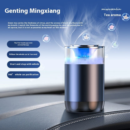 Car Aromatherapy Diffuser Cloud Mist Air Freshener Auto Decoration Vehicle dealsniper-net Cloud Top Incense