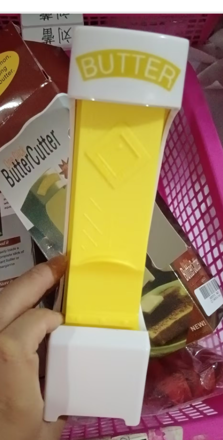 Stick Butter Cutter Cheese Slicer One-Button Dispenser