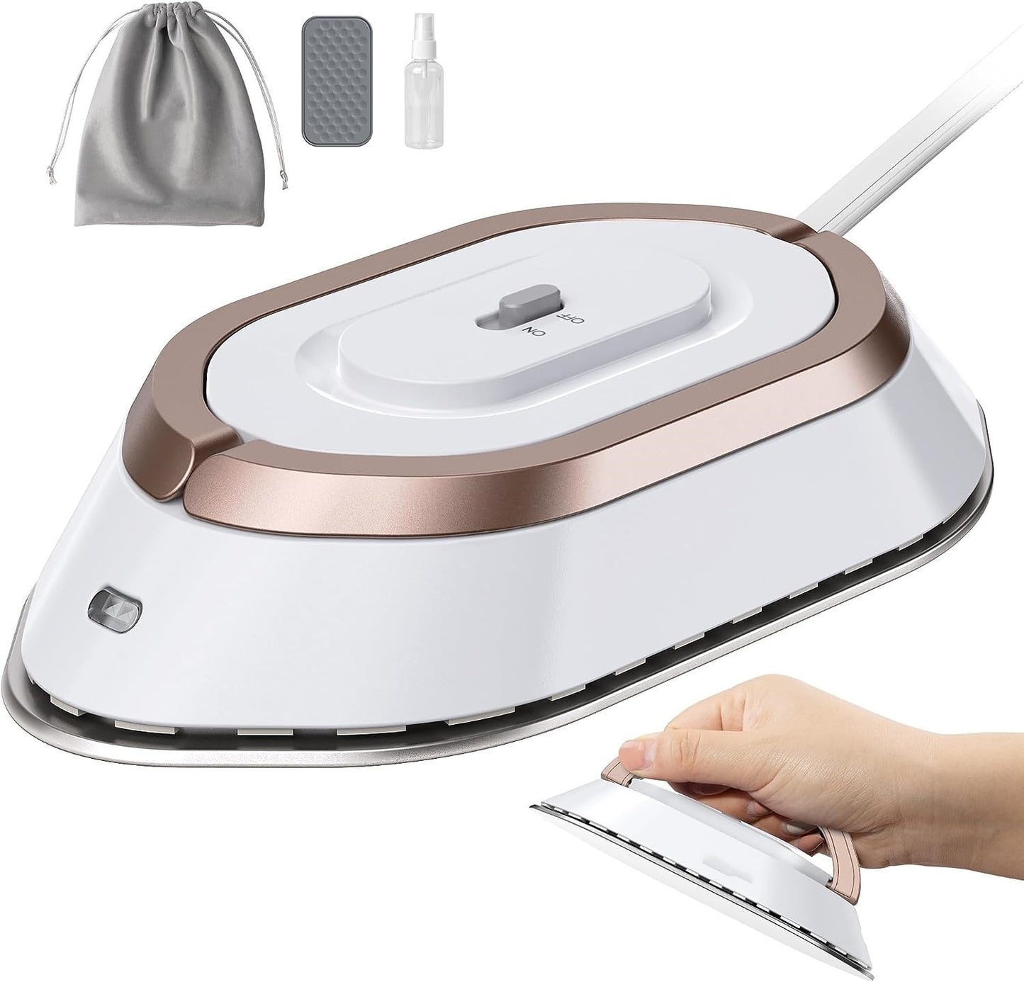 Newbealer Travel Iron With Dual Voltage Women DealSniper.net