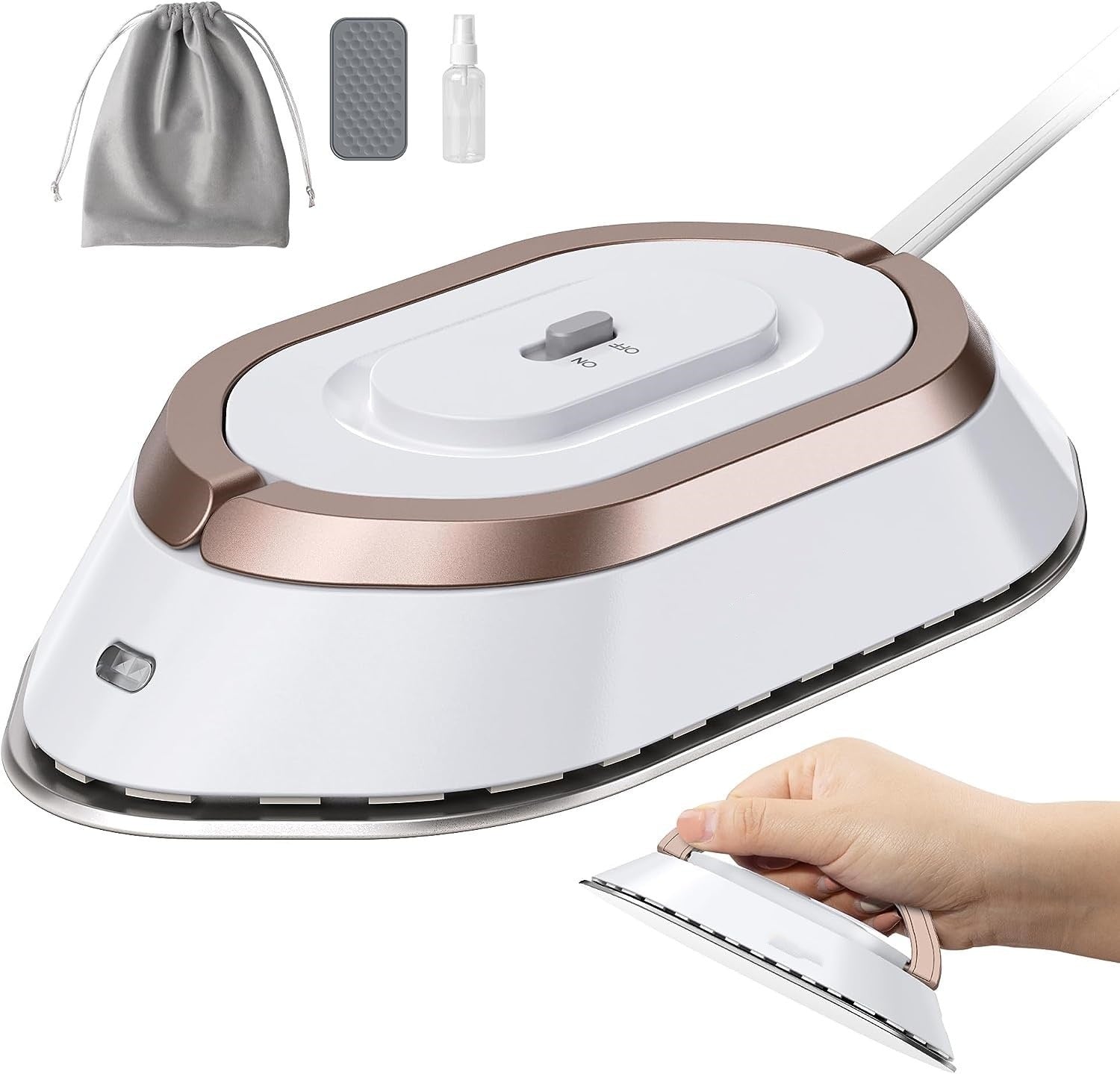 Newbealer Travel Iron With Dual Voltage Women DealSniper.net