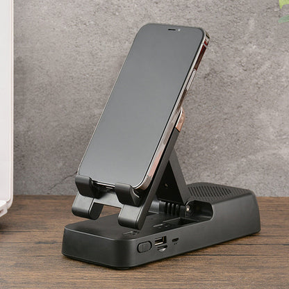 Adjustable Angle Durable For Desk With Bluetooth Speaker Wireless Gadgets dealsniper-net Black