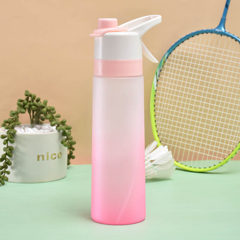 Spray Water Bottle For Girls Outdoor Sport Fitness Water Cup Kitchen dealsniper-net PCpink