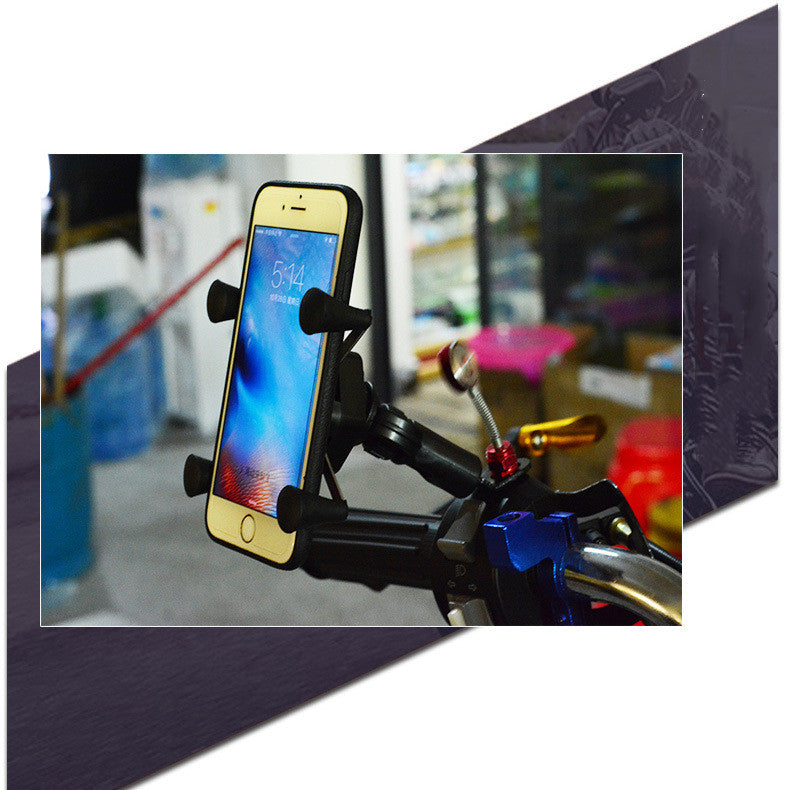 Motorcycle Rechargeable Mobile Phone Holder Convenient Auto Vehicle dealsniper-net