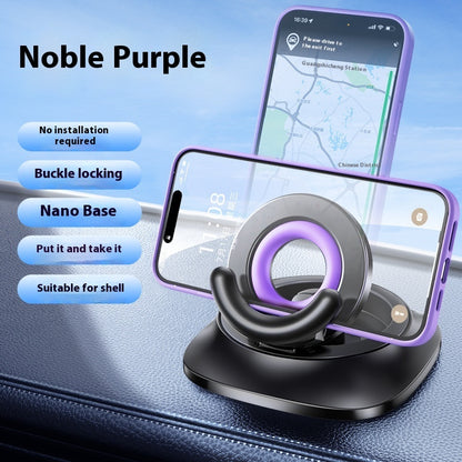 Magnetic Phone Holder With Vacuum Suction Car Mount Vehicle DealSniper.net Noble Violet Upgrade