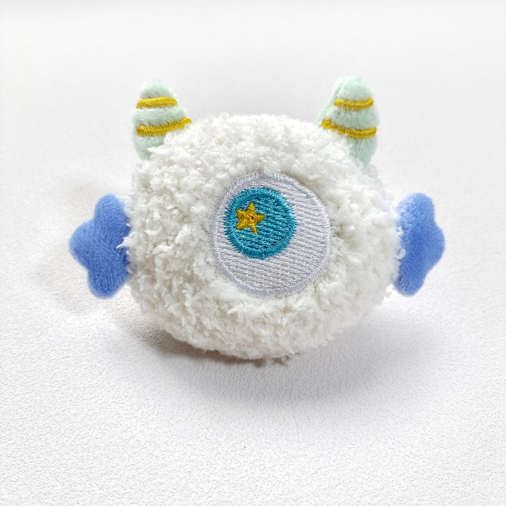 Sounding Dog Toy Cartoon Shape Padded Soft Pet Chew Pets dealsniper-net White