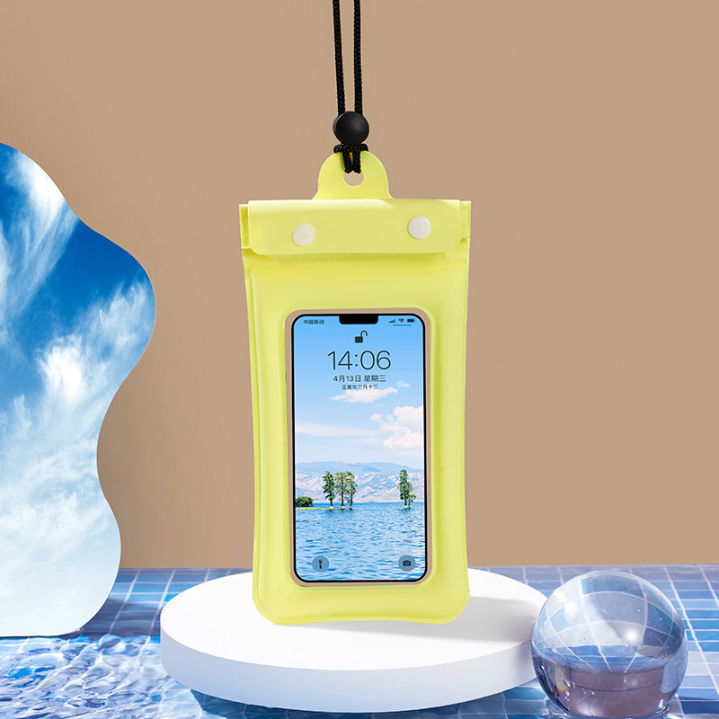 Inflatable Floating Touch Screen Mobile Phone Electronics DealSniper.net Yellow Free Size