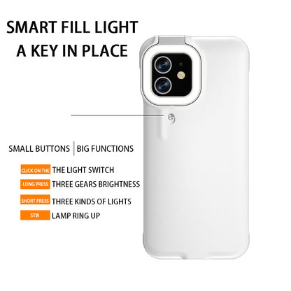 Beauty Phone Case Shell Selfie Light Up Case Gadgets Gym From House