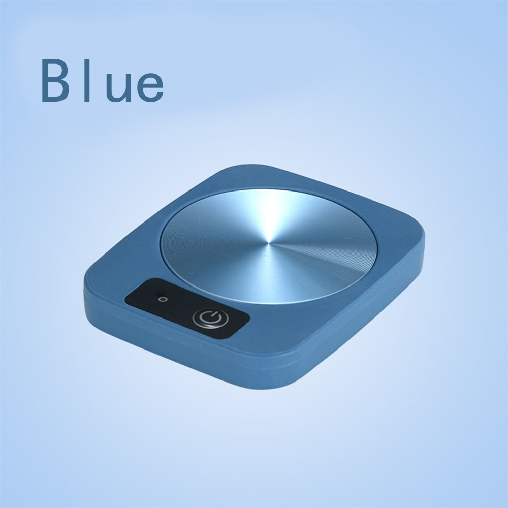 Heating Cup Mat Insulation Dish Ceramic Kitchen dealsniper-net Blue EU