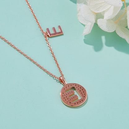 Luxurious And Fashionable Light Luxury Trend Jewelry, Silver Necklace Jewelry Gym From House
