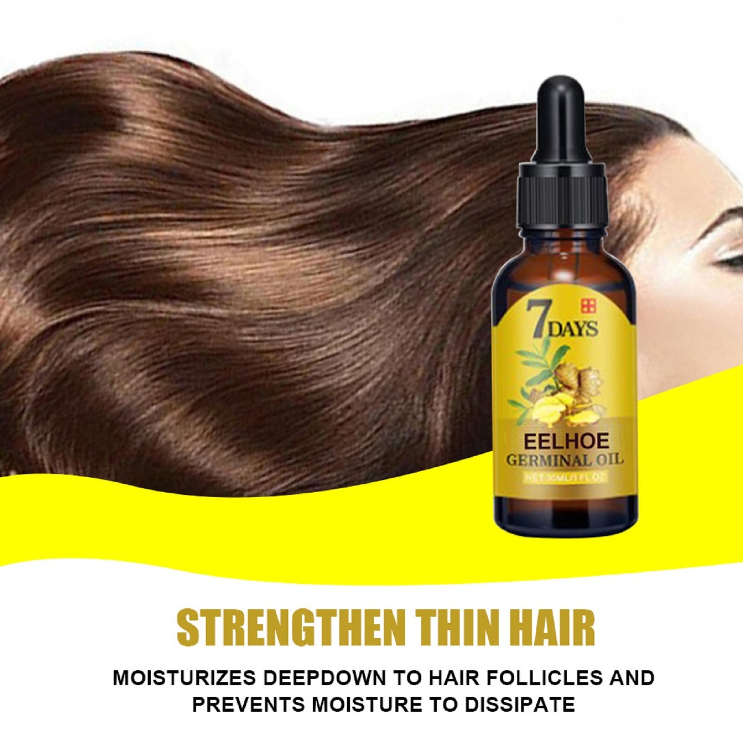 EELHOE Ginger Hair Care Liquid Nourishes And Nourishes Hair