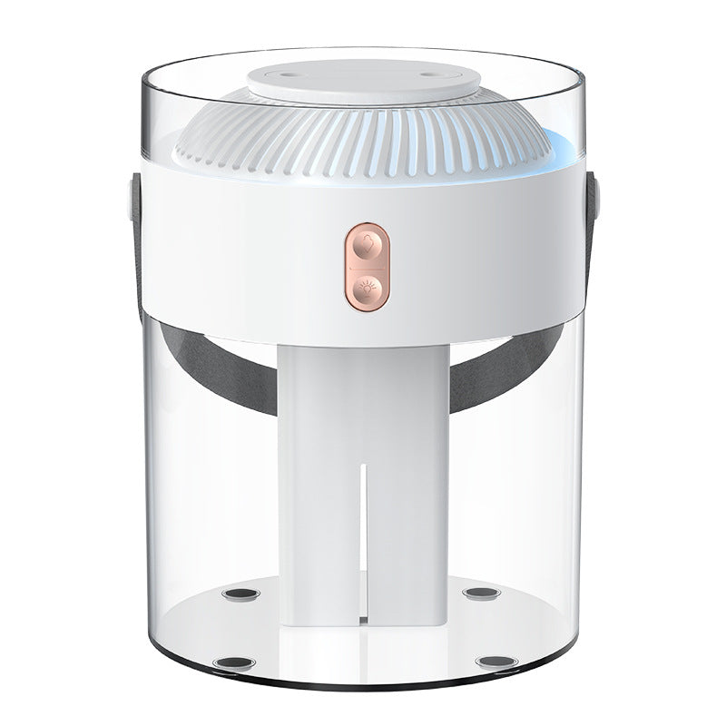 Large Capacity Double Spray Humidifier 26L Ambience Light House DealSniper.net White