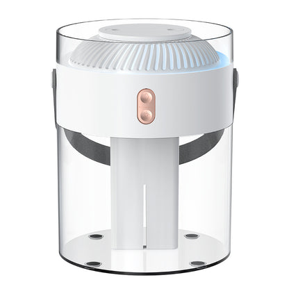 Large Capacity Double Spray Humidifier 26L Ambience Light House DealSniper.net White