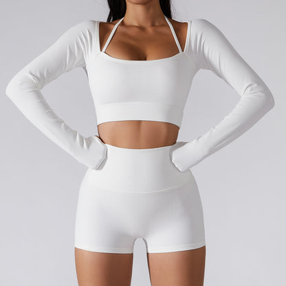 Sports Top Women's Quick-drying Workout Clothes Women Gym From House